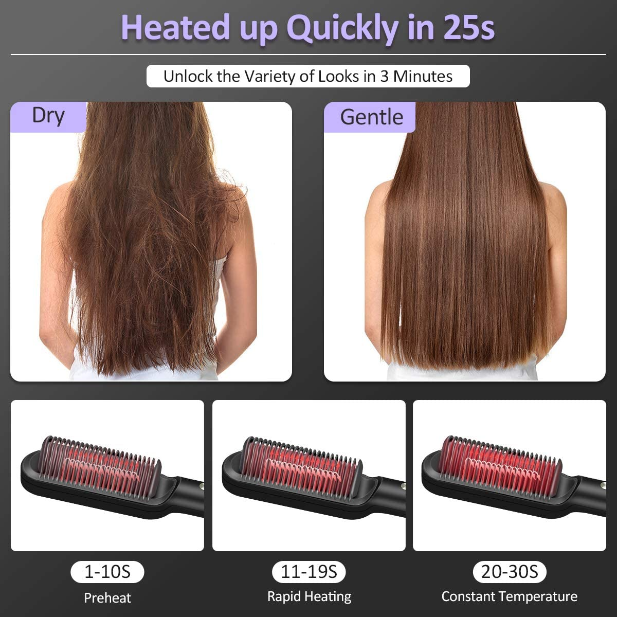 Onyx Hair brush